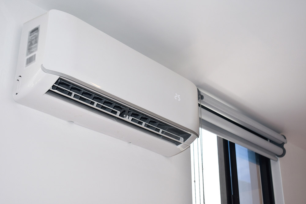 an air conditioner at home an air conditioner at home